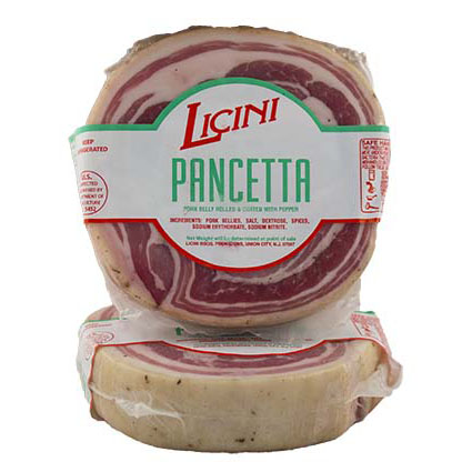 CURED PORK PANCETTA LICINI