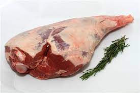 Lamb Leg, Whole Fresh Domestic , Shank On