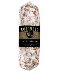 CURED PORK SALAMI COLOMBUS BRAND HOT SOPPRESATTA 4