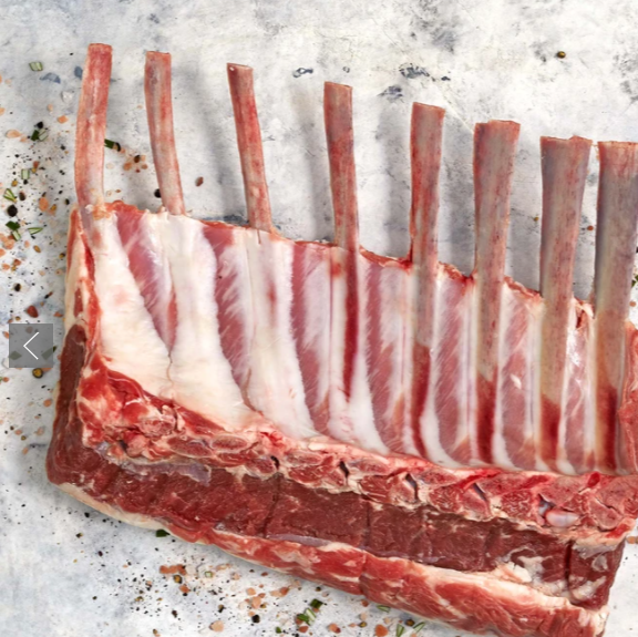 LAMB RACK FRESH DOMESTIC HOTEL UNTRIMMED