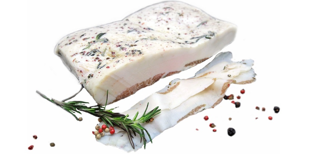 CURED PORK LARDO SALUMERIA BIELLESE 8 OZ